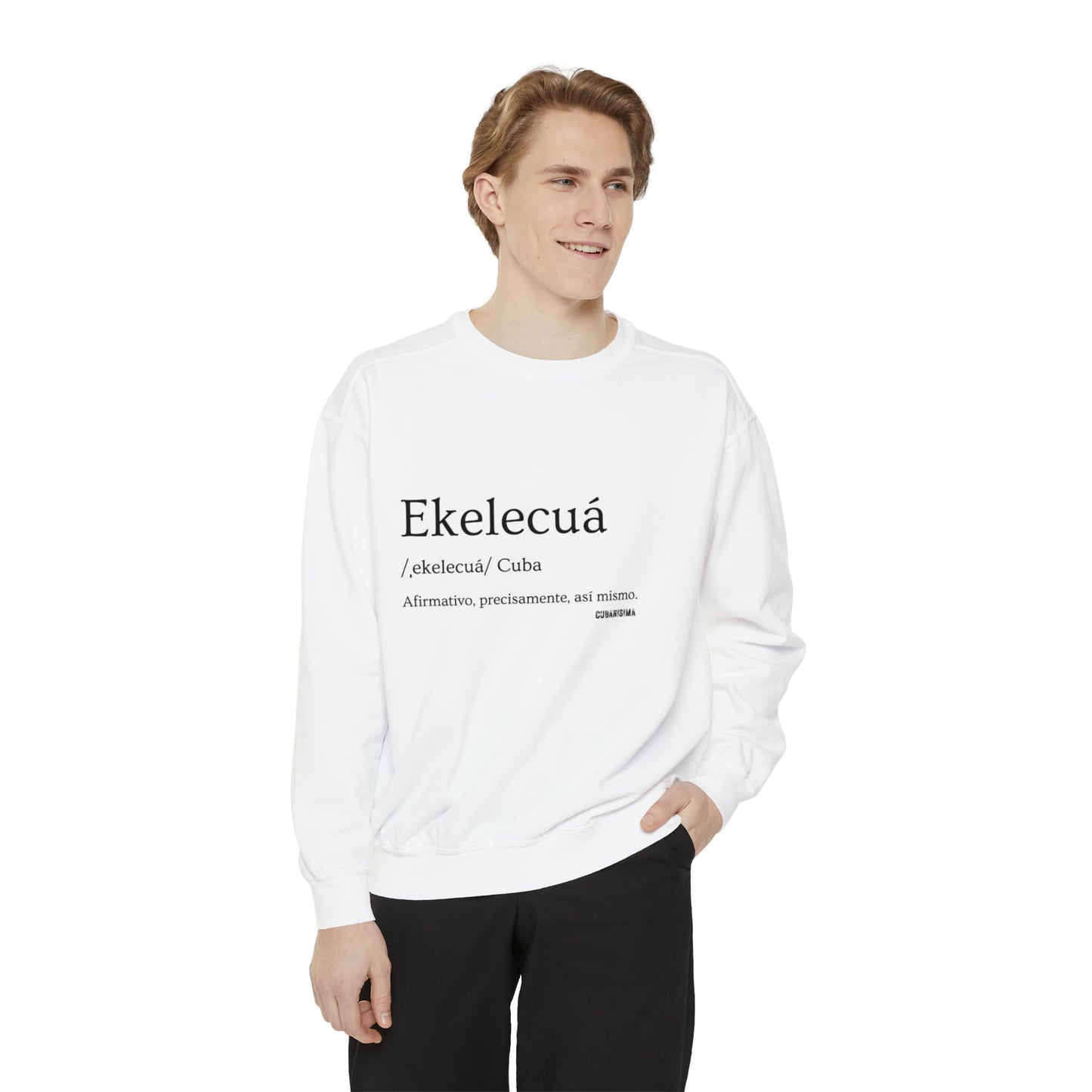 Equelecua - Unisex Garment-Dyed Sweatshirt