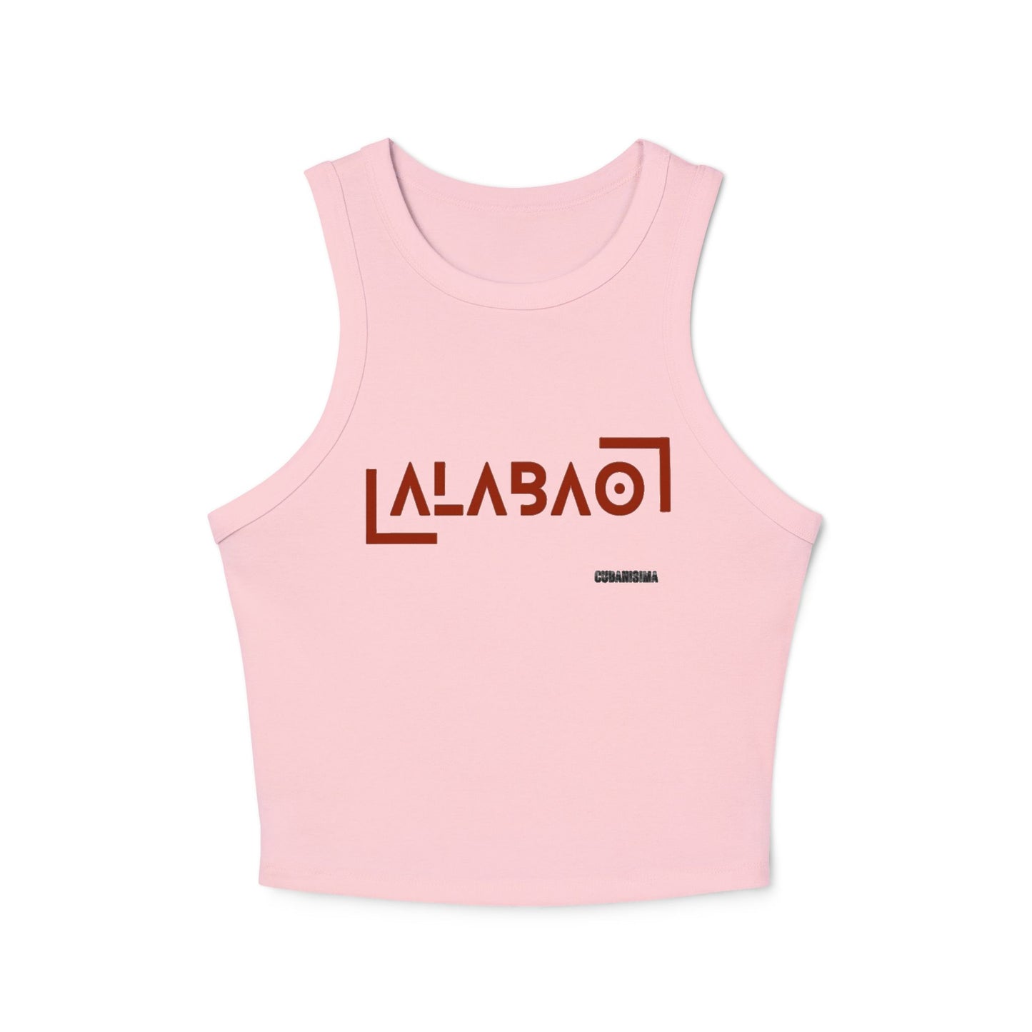 ALABAO - Women's Micro Rib Racer Tank Top