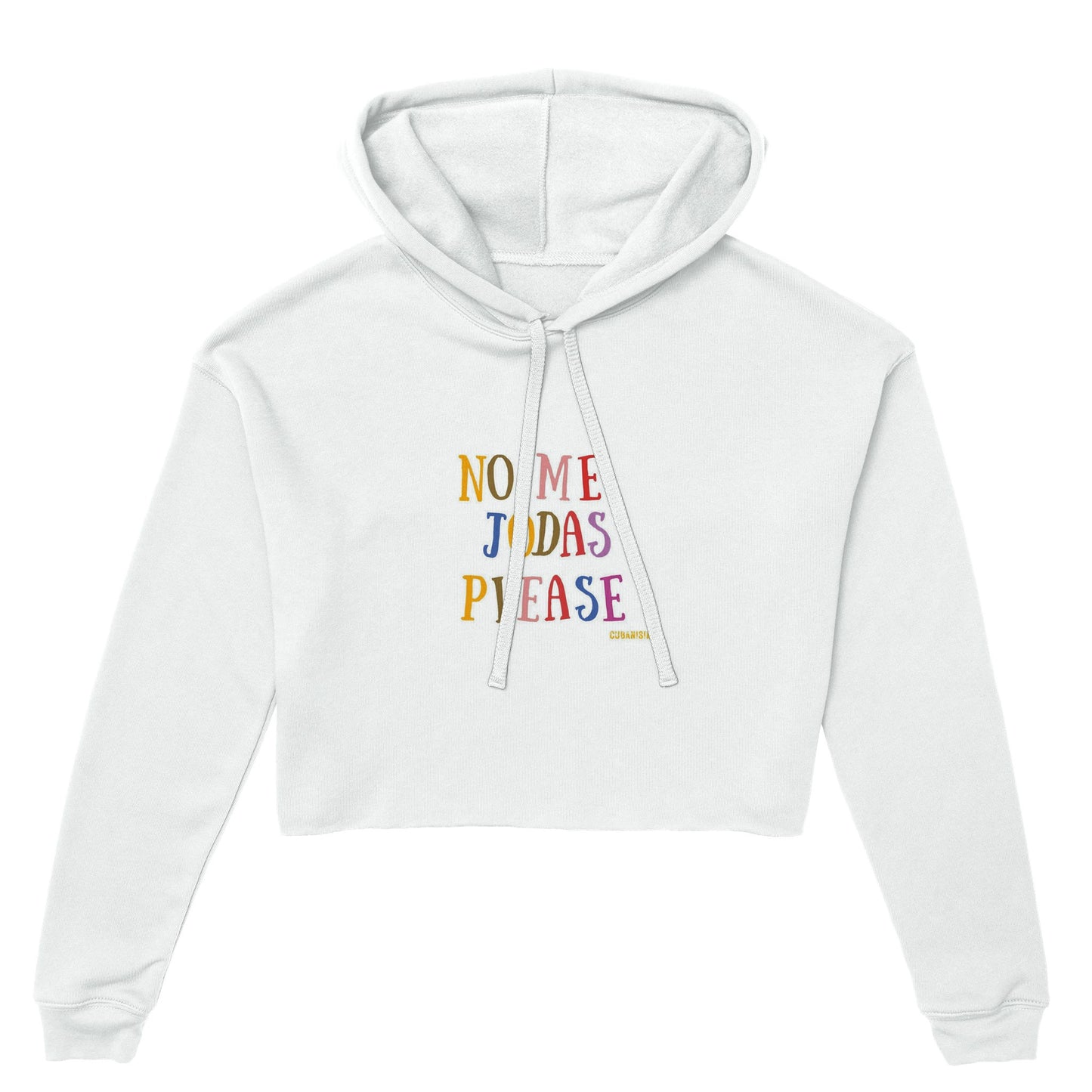 Women's Cropped Hoodie | Bella + Canvas 7502