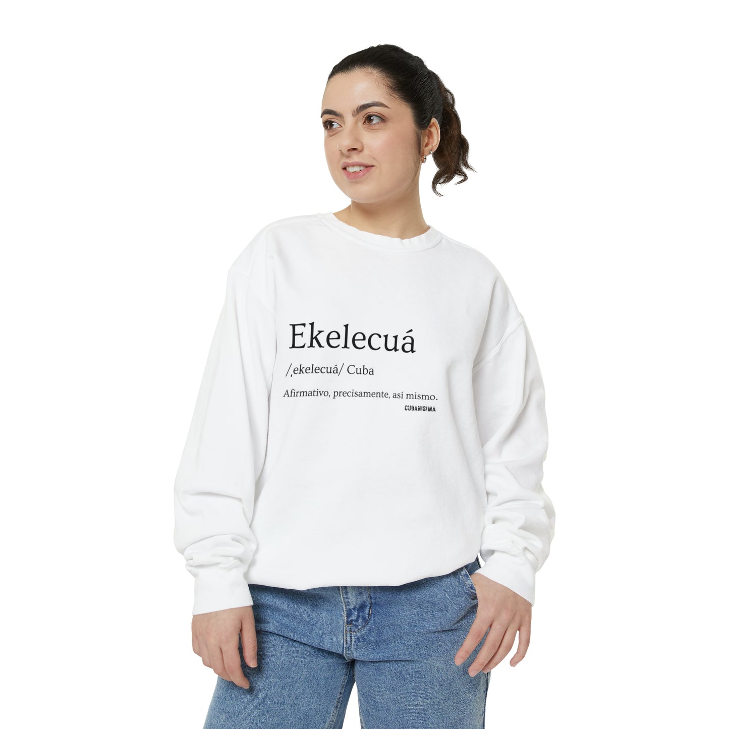 Equelecua - Unisex Garment-Dyed Sweatshirt